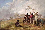 Thomas Baines with Aborigines near the Mouth of the Victoria River 